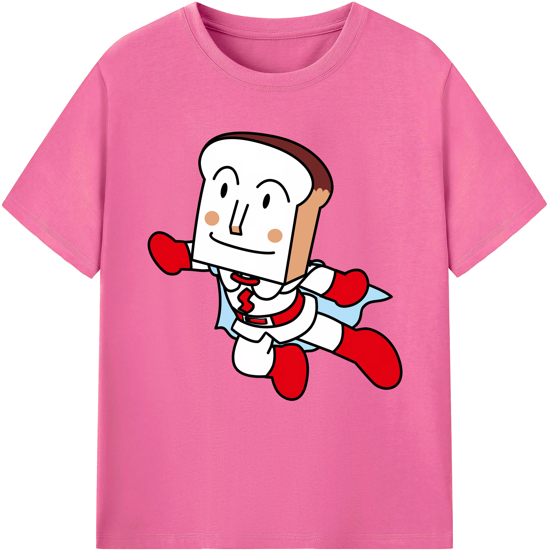 （画像用） アンパンマン Anpanman レディースカジュアルプリントTシャツ（綿100％）